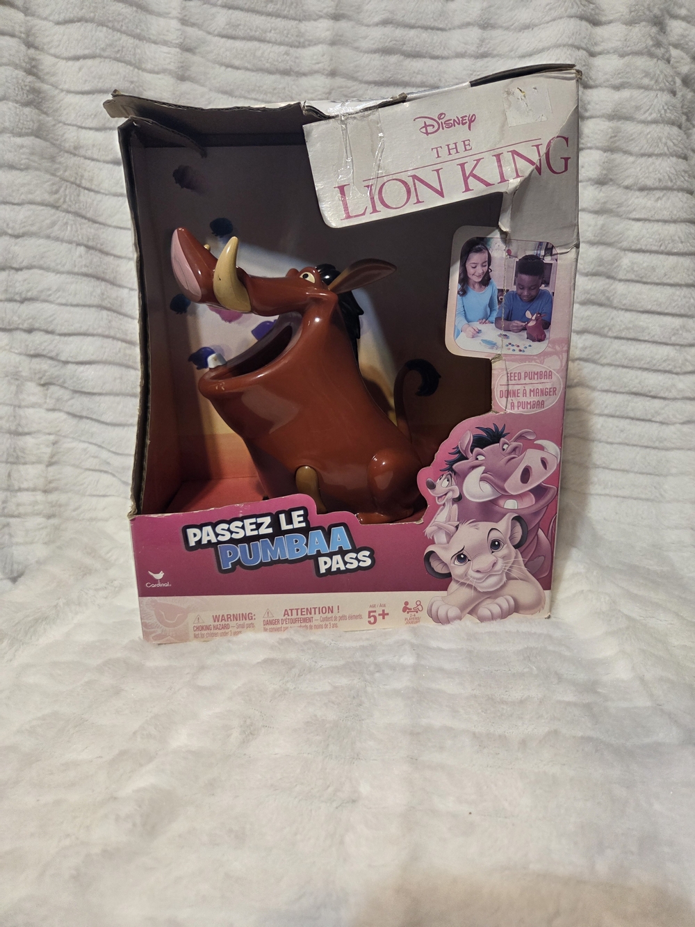 Disney The Lion King Pumbaa Figure - Brown, Black, Yellow